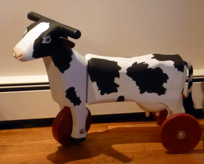 Kiddie Cow Cart